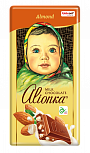 Шоколад молочный Аленка с миндалем _1/90